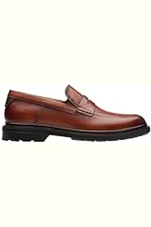 Clarks Mäns Burchill Penny Loafer platt, , 10,5 UK, , 45.5 EU