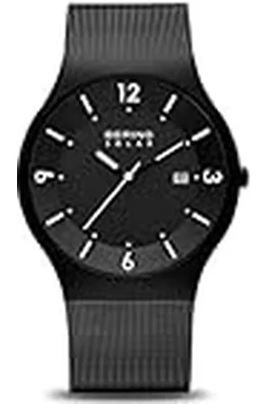 Bering Män Analogt Solar Collection armbandsur medRostfritt stål Armband och Safirglas