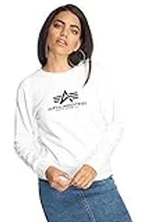 Alpha Industries New Basic Sweatshirt för damer White