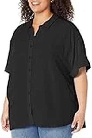 Calvin Klein Dam W2chv861-blk-2x blus, , 2X, , 2X
