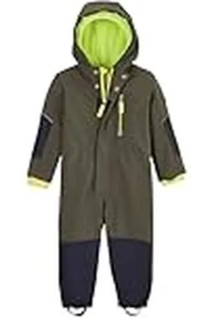 Killtec Barn softshell jumpsuit med huva FIOW 10 MNS SFTSHLL ONPC, mörkliv, 98, 42121-000, , 98-104