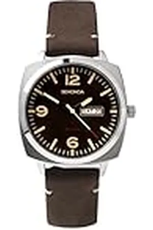 Sekonda Airborne 40 mm kvartsur för män med analog display, , Pilotstil
