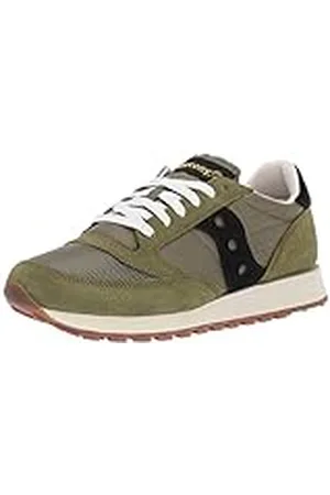 Saucony Jazz Original Vintage, Sneaker Uomo, Verde Nero, 49 EU
