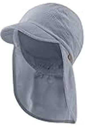 Sterntaler Unisex skärmmössa med nackskydd av bomull solhatt, , 55