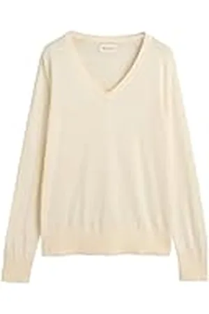 GANT FINE stickad V-hals, , L