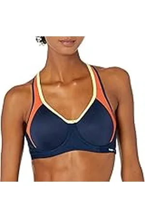 Freya Active Sonic gjuten J-krok sport-bh, Marinblå/Krydda, 65H