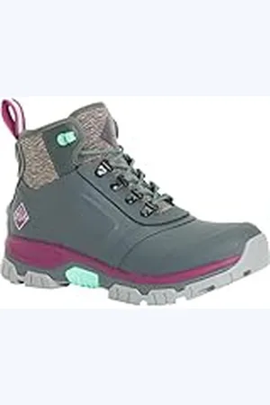 Muck Apex Lace Up, regnstövlar dam, Färg: grå, 39.50 EU