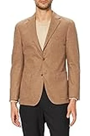 Hackett Herr TAN Jersey flanelljacka, , 48 W/32 L, , 48