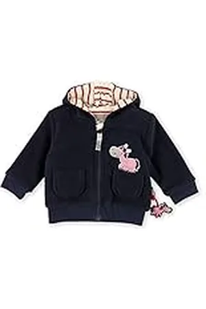 sigikid Baby – fleecejacka med huva för flickor, , 62 cm