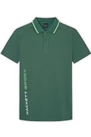 Hackett Mäns diagonal text Crew Polo, , XS, , XS