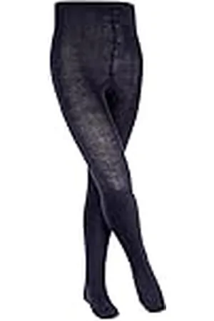 Falke Unisex barn tights, Blå (Darkmarine 6170), 122/128 cm