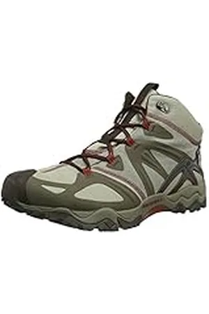 Merrell GRASSBOW MID SPORT GTX J24553 Herren Trekking- & Wanderschuhe, Beige (DARK TAUPE/RED), EU 45 (UK 10.5) (US 11)