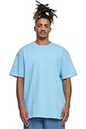 Build Your Brand T-shirt för män, tung oversize t-shirt, basic t-shirt för män, överdimensionerad passform, bomull, storlekar XS – 5XL, , 5XL
