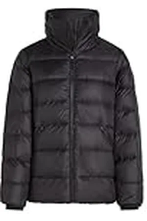 Tommy Hilfiger Kvinnors MW DOWN FUNNEL NK JACKA WW0WW43118 pufferjacka, svart, M, , M