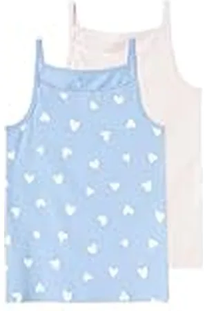NAME IT Heart Sleeveless Base Layer 2 Units 13-14 Years