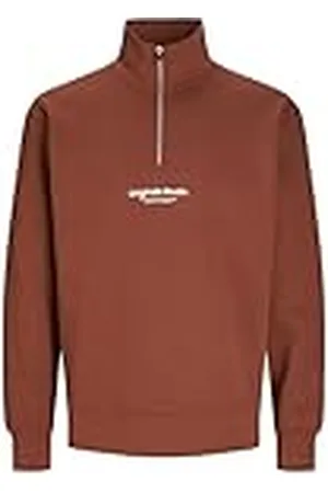 JACK & JONES JACK&JONES Jorvesterbro Sweat Quarter Zip Hn Noos, , XS