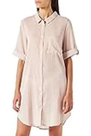 Kaffe KAvivian tröja klänning 3/4 blus, misty rosa, 36 dam