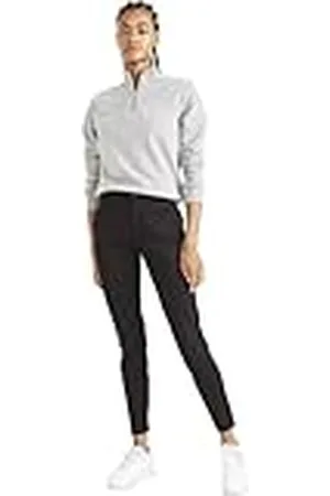 Dockers Dam vecka chinos mager, Vacker svart, 28