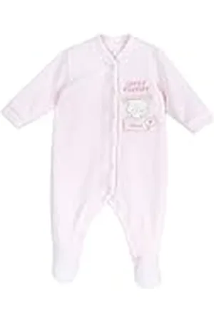 chicco Babyflicka jumpsuit av chenille, med främre öppning Bottone, , 0-3 månader