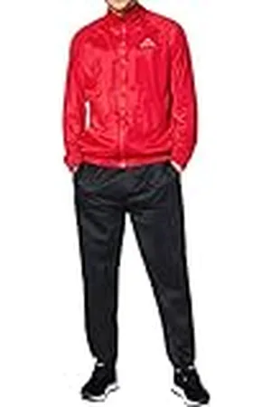 Kappa Träningsoverall villos för män, bekväm träningsdräkt för sport, fritid och resor, joggingbyxorna och träningsjacka andas, snabbtorkande, , storlek XXL, , XXL