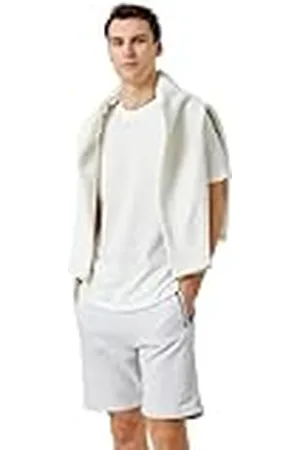 Koton Herr dragsko shorts dragkedja ficka detaljerad smal passform, , XS