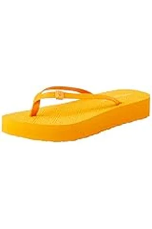 Tommy Hilfiger Monogram Beach Sandal Flip Flop, Rich Ochre, 6 UK, , 39 EU