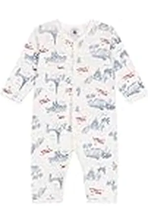 Petit Bateau Unisex baby sova gott utan fötter, , 3 månader