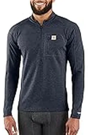 Carhartt Herr Base Force Heavyweight polyesterwool kvartsdragkedja undertröja