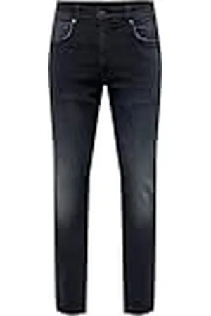 Only & Sons ONSLOOM Slim Blue Black 6921 DNM NOOS, , 36W x 34L