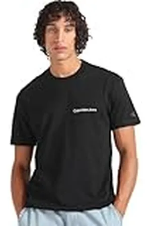 Calvin Klein Jeans Herr institutionell T-shirt S/S stickade toppar, , S