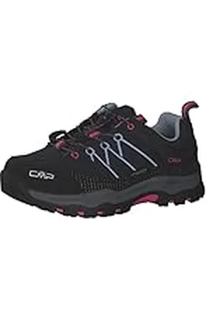 CMP Kids Rigel Low Trekking Shoes WP, Vandring Skor, Titan Skyway, 32 EU