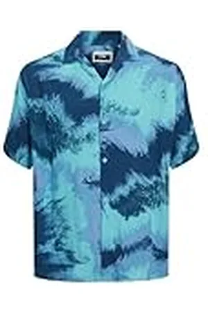 JACK & JONES Jcojeff AOP resort skjorta Ss Relax kortärmad skjorta, , L