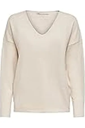 ONLY Onlrica Life L/S V-Neck Pullo KNT Noos kofta dam, , L