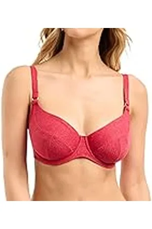 Sans Complexe Damers reflekterande bikinitopp med bygel, Cerise, 85C