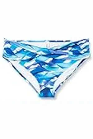 Dagi Blue Fashion stickade trosor med hög midja, , 42, , 42 SE