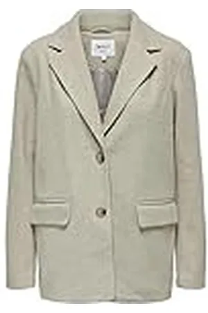 ONLY Dam ONLWEMBLEY L/S OVS TLR NOOS Blazer, Weathered Teak/detalj:Melange, 36, , 36