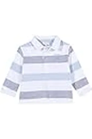 Gocco Pole Randig Tricolor Blå Celeste Undershirt Unisex Baby, , 44086