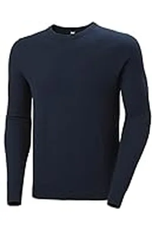 Helly Hansen 34055 Långärmad Tröja, XX-L, Marinblå
