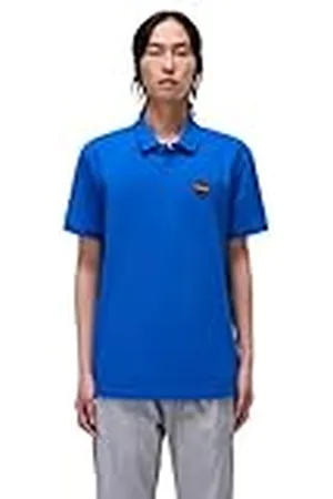 Napapijri Epy Short Sleeve Pikétröja Blå Storlek L, , L