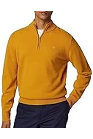 Hackett Herr lammull hzip pullover tröja, , M