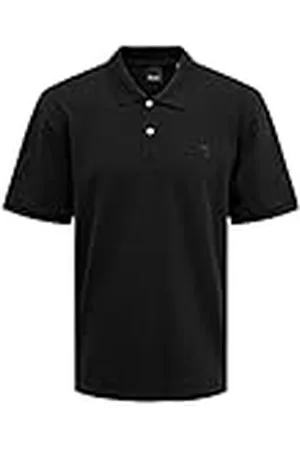 Only & Sons Onsherrison Ovz logotyp Emb Ss pikétröja för män, , M