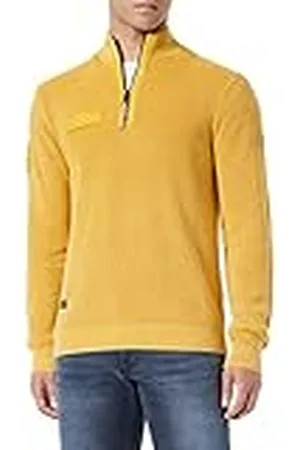 Camel Active Herrar 409585/8K12 tröja, mustard, 6XL