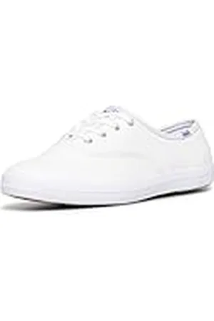 Keds Kvinnors Champion Sneaker, Vitt, 39.5 EU