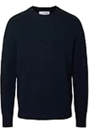 SELECTED Stickad tröja för män, långärmad, , XL