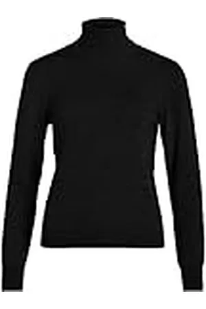 VILA Polotröja VICOMFY L/S polotröja stickad topp/SU/PB, , M