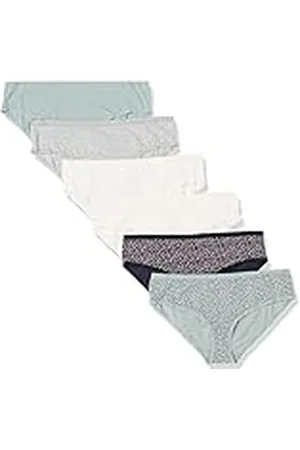 Amazon Kvinnors bomull hipster underkläder (finns i plusstorlek), paket med 6, , 5X