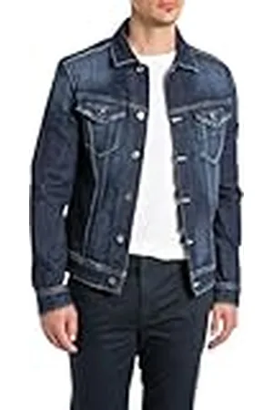 Replay Herrjeansjacka med bröstfickor, , S