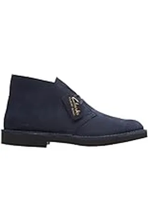 Clarks Premium Desert Bt Evo, Navy Suede, 12 UK, , 44.5 EU
