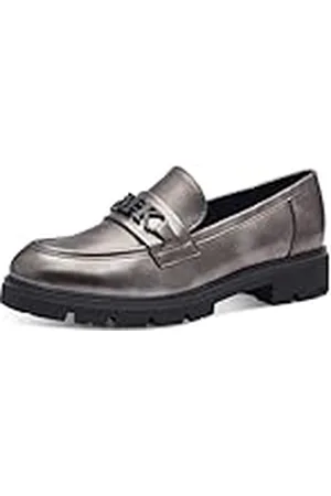 Marco Tozzi Av Guido Maria Kretschmer damer 2-84700-43 tofflor, pewter, 41 EU, , 41 EU