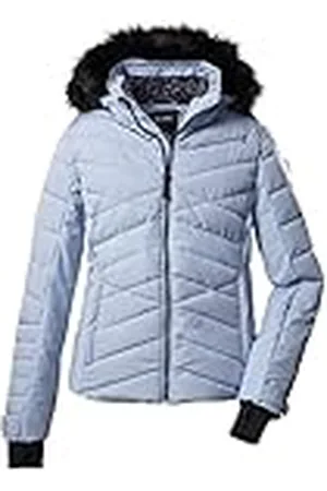 Killtec Skidjacka för kvinnor i dunlook med dragkedja med huva och snöfång, KSW 210 WMN SKI QLTD JCKT, , 36, 38662-000